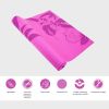 Birds of Paradise Yogi Mat - Pink
